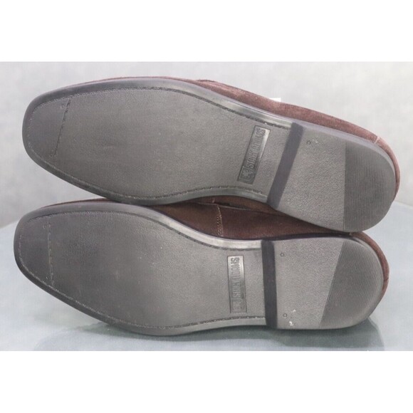 Stacy Adams $120 Men\'s Horsebit Loafers Slip Ons Casual Shoes Size 8 M Suede main image 11